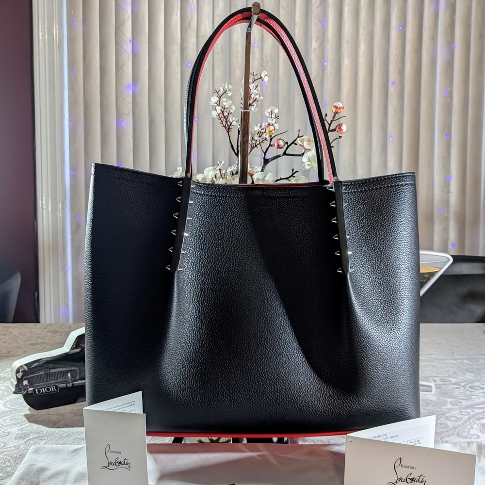 NWT Louboutin CABAROCK Tote🔥